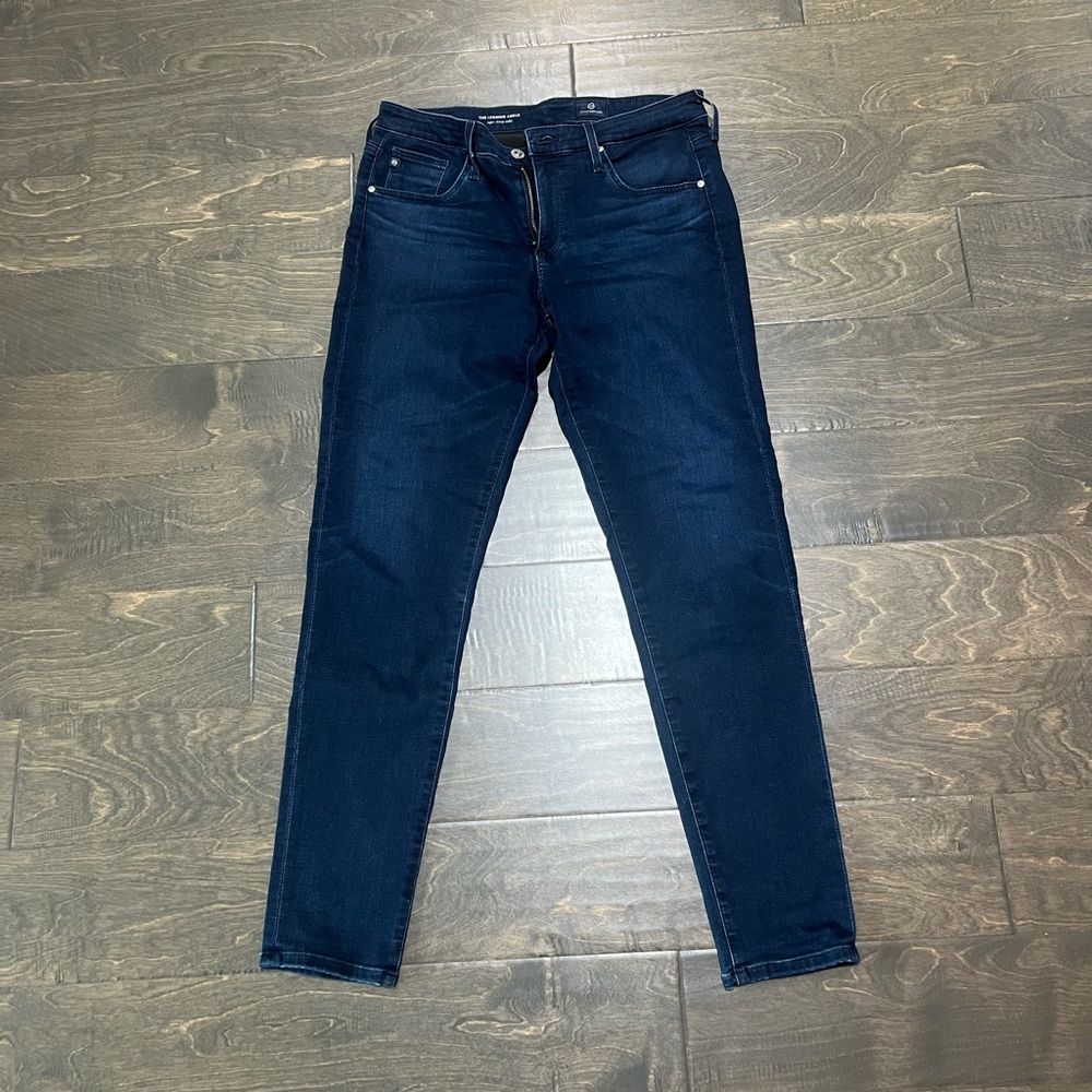 Ag Adriano Goldschmied Blue Skinny Jeans